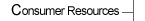 Consumer Resources